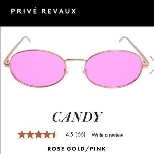 Prive Revaux Candy Sunglasses - Pink/ Rose gold